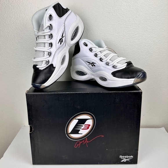 Reebok Question Mid 'Why Not Us?' GX5260 Basketball Sneakers Size 7.5 (Womens 9) - Picture 13 of 13